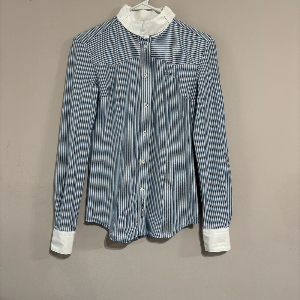 ANIMO Topline Equestrian Long Sleeve Cuff Shirt- Pre-Owned - Size 42